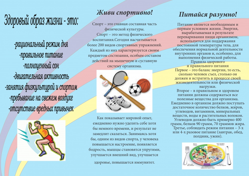 Памятка ЗОЖ